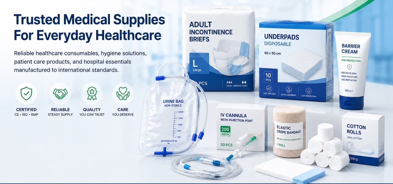 Canzorex Disposable Syringes, IV Cannula, Alcohol Prep Pads, and Surgical Supplies